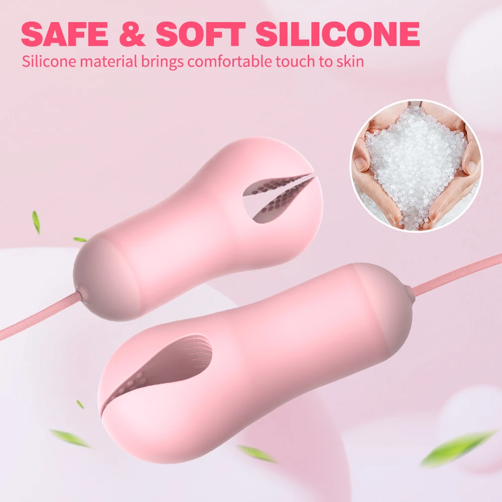 Nipple Clamps BDSM 4-Piece BDSM Nipple Clamps Set With Chain & Bells